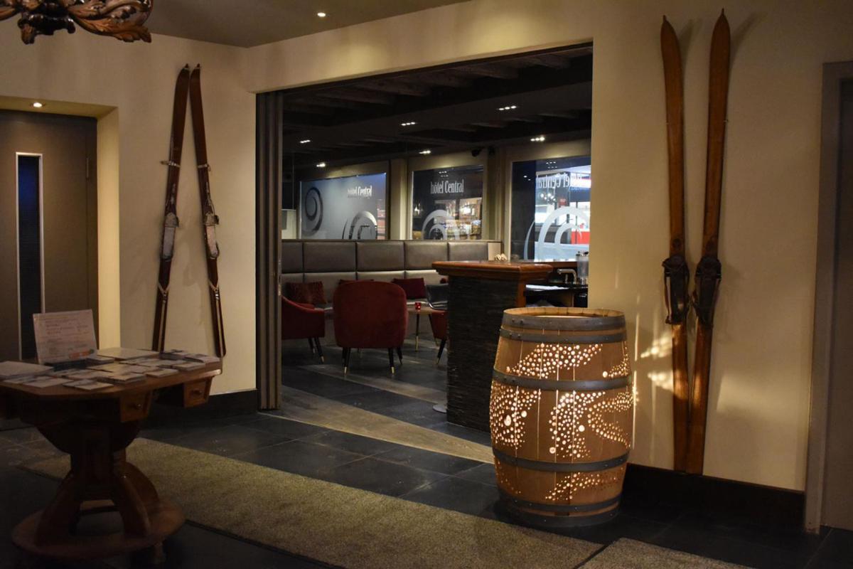 Hotel Central, Spa & Lounge Bar Crans-Montana Dış mekan fotoğraf